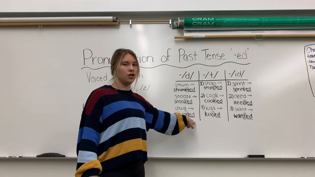 Pronunciation of Past Tense "-ed" (TESOL lesson) смотреть онлайн