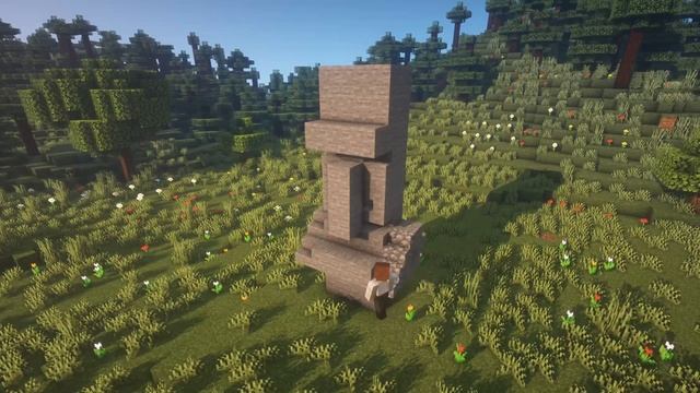 Minecraft | How to build a Villager Statue | Tutorial смотреть онлайн