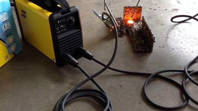 Сварка аппаратом ESAB Buddy ARC 200 смотреть онлайн