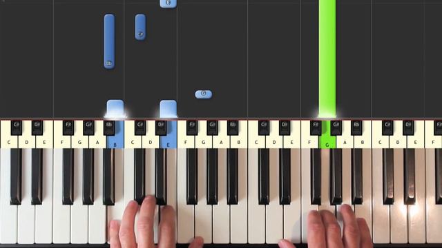 Moonlight Sonata - Beethoven - Piano Tutorial Easy SLOW - How To Play (Synthesia) смотреть онлайн