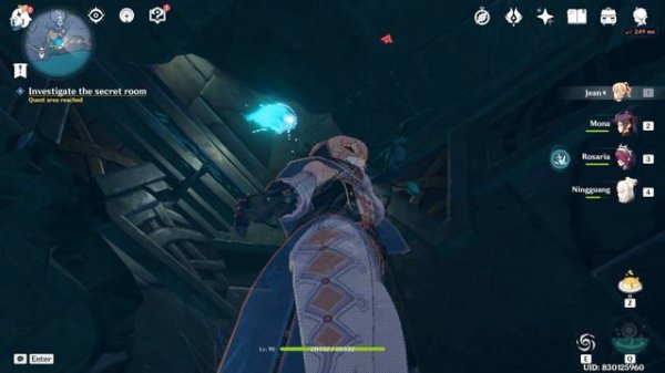 Gather the three fragments | The Subterranean Trials of Drake and Serpent | Genshin Impact