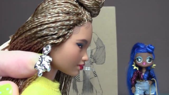 BARBIE BMR 1959 совсем как LOL OMG Распаковка, Обзор + ЛАЙФХАК с ОДЕЖДОЙ/ DIY OMG/Clothes for barbi смотреть онлайн