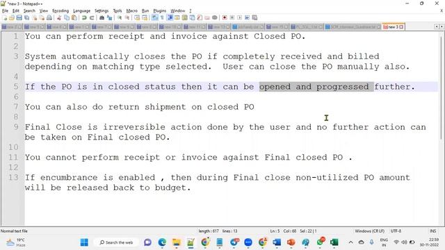 Oracle Fusion Cloud SCM | Interview Questions | Closed PO | Finally Closed PO | Fusion Procurement смотреть онлайн