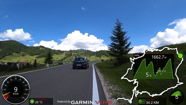 90 Minute Virtual Cycling Workout Alps South Tyrol Italy Ultra HD 4K Video