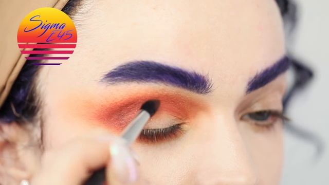 MIDNIGHT SUNSET - WARM SMOKEY EYES FEAT. HUDA TOPAZ OBSESSIONS PALETTE