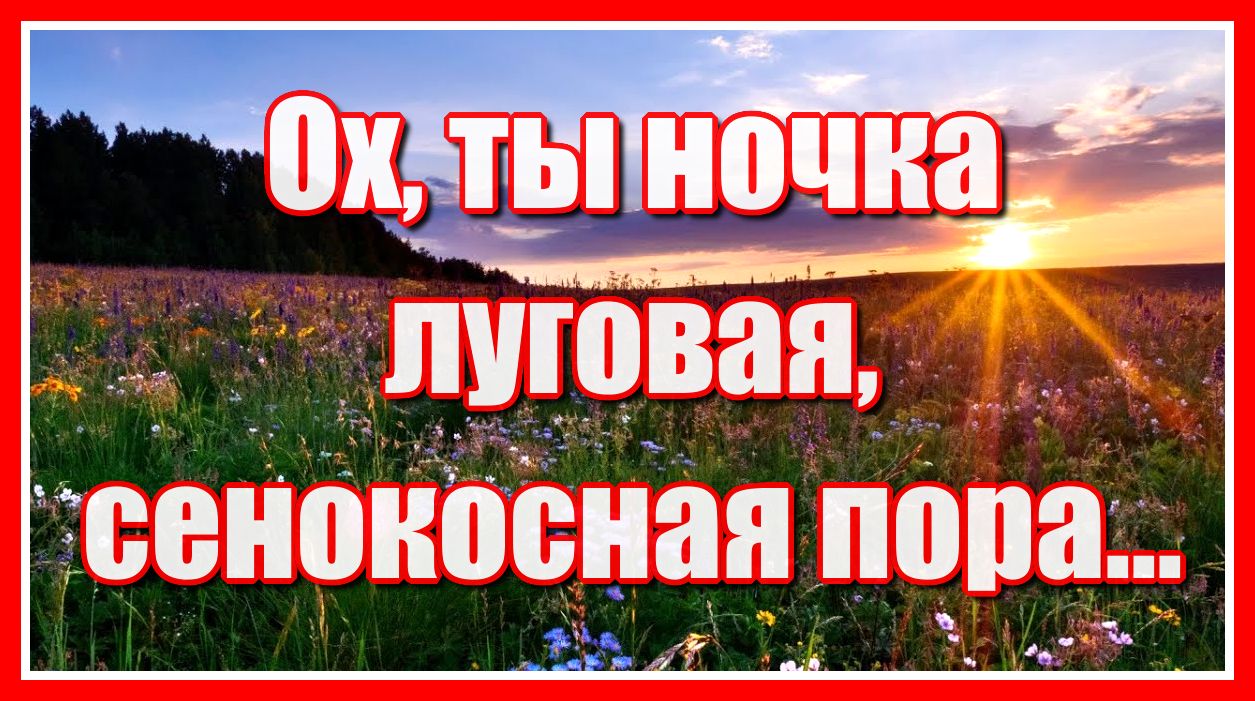 Ох, ты ночка, луговая.mp4 смотреть онлайн