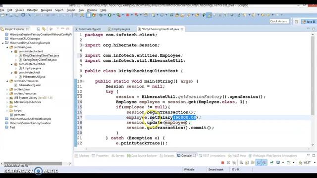 11 11 Hibernate dirty checking mechanism смотреть онлайн