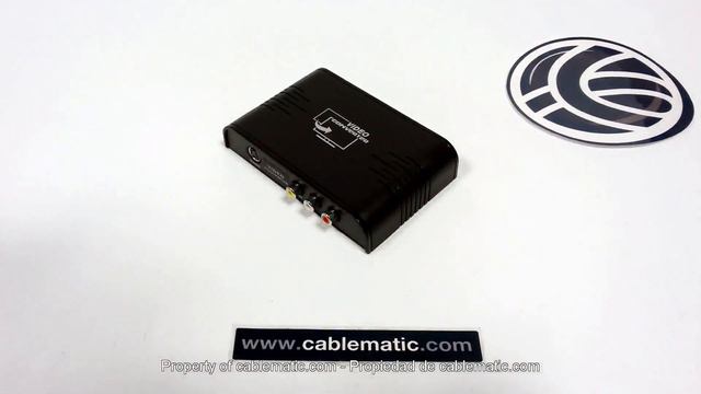 Conversor HDMI a Audio y Video (1 HDMI a 3 RCA 1 S-Video) distribuido por CABLEMATIC ® смотреть онлайн