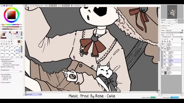 Witch Ccino [Undertale speedpaint] смотреть онлайн