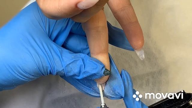 Красивенные хрустальные ногти. Наращивание. Комбиманикюр. смотреть онлайн