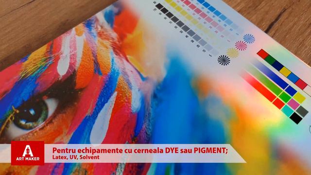 Hartie Foto Metalica Rainbow de la Art Maker смотреть онлайн