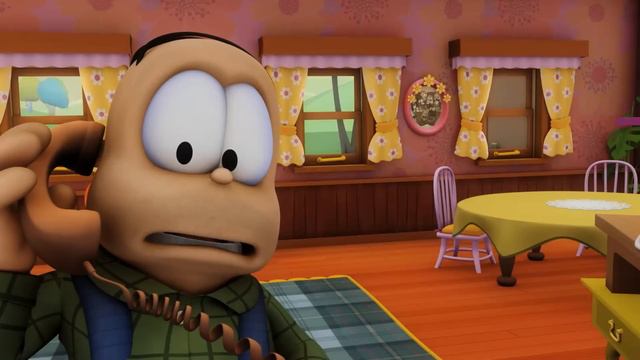 😎Garfield receives a very special guest at home!😎 - The Garfield Show смотреть онлайн
