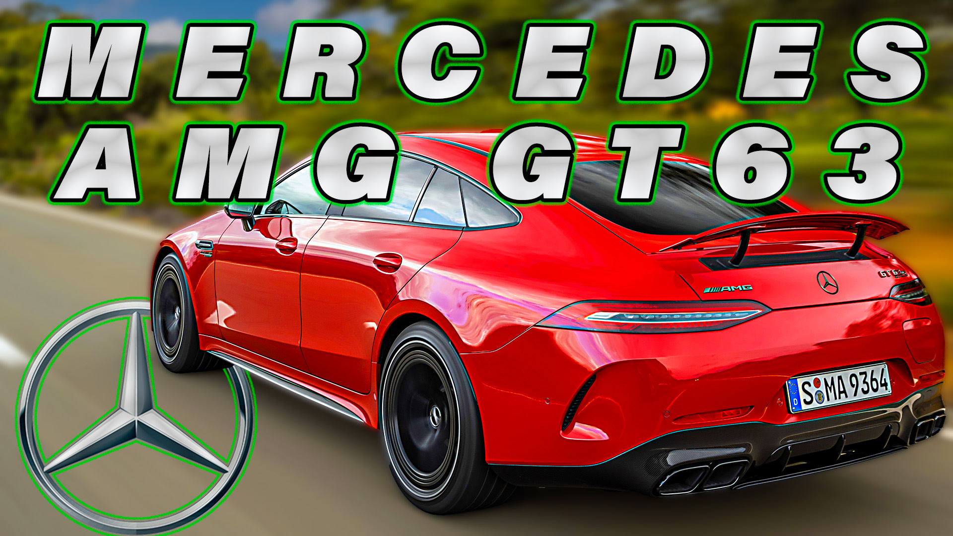 2023 Mercedes AMG GT 63 S E PERFORMANCE - Сцены вождения по треку! смотреть онлайн