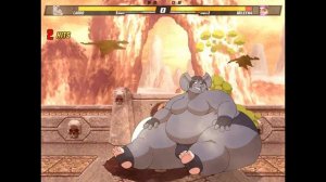Lardo Rat(Kazecat) Vs. Mileena(Mortal Kombat)