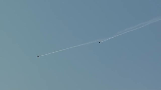 Dueto de Tucanos T-27 Esquadrilha da Fumaça 07/09/2011 смотреть онлайн