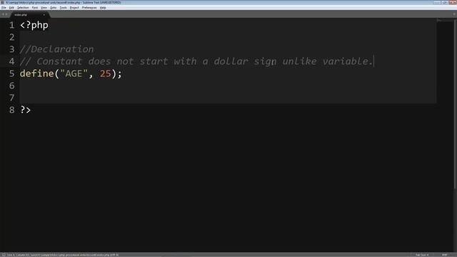PHP Procedural & MySQLi Lesson 9: Constants (Urdu/Hindi) смотреть онлайн