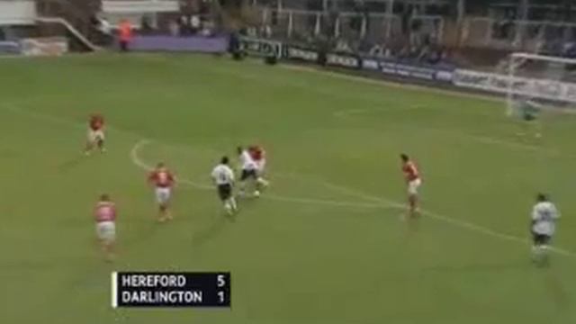 Hereford United Vs. Darlington Goals. 2007-2008 5-1 смотреть онлайн