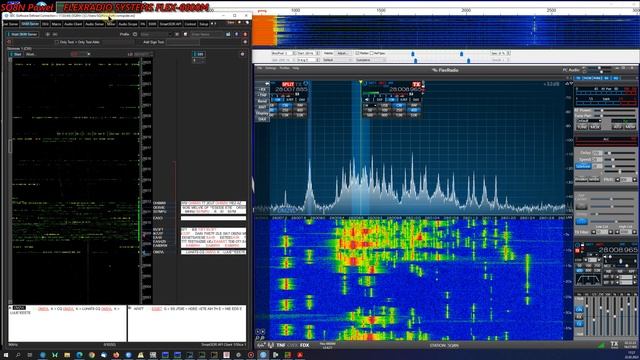 4U1UN 10m CW United Nations Amateur Radio Club. By SQ8N Flex-6600M + SDC + Antena YAGI смотреть онлайн