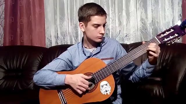 Гитарист-композитор О.Копенков. Пьеса для гитары "Карнавал". смотреть онлайн