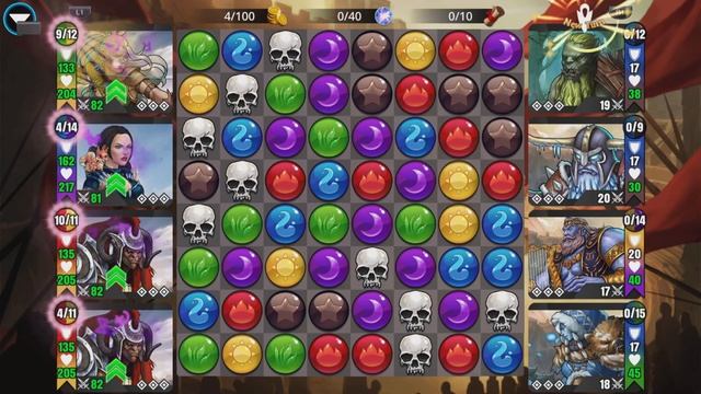 Gems of War Oracle Class Trial! Fast Loop Team! Best Guide and Strategy? смотреть онлайн
