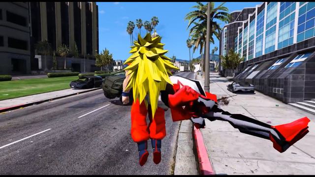 GOKU VS FOUR ARMS (BEN 10) - EPIC BATTLE смотреть онлайн