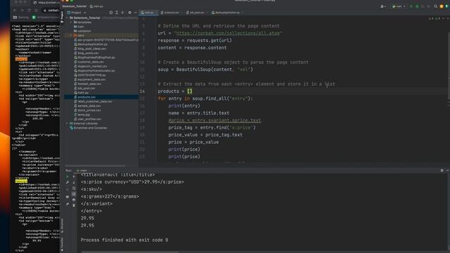 How to Extract all Product Data from a Shopify Website using Beautiful Soup смотреть онлайн