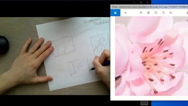 Natural Object Painting - Thumbnail Sketching смотреть онлайн