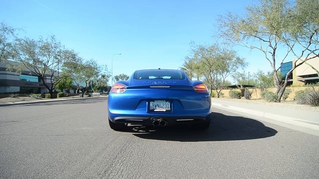 PORSCHE 981 CAYMAN S SCREAMS WITH AGENCY POWER EXHAUST