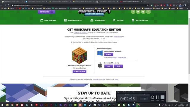Installing Minecraft Education Edition on a PC смотреть онлайн