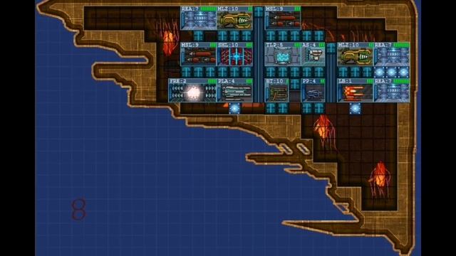 Pixel starships-Ктарианцы 4-12лвл расстановки. смотреть онлайн