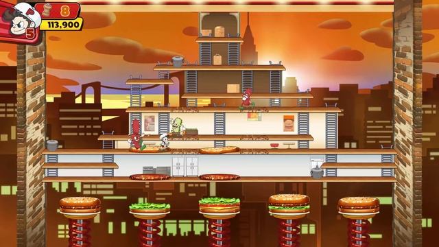 [SCORE RUN] BurgerTime Party - Challenge (EASY) смотреть онлайн