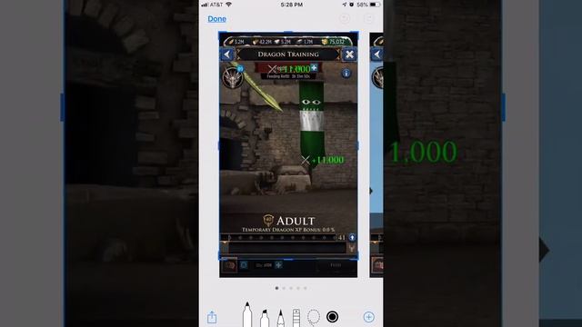 GOTC Game of Thrones Conquest leveling dragon from 39 to 40 Adult Dragon Evolution смотреть онлайн