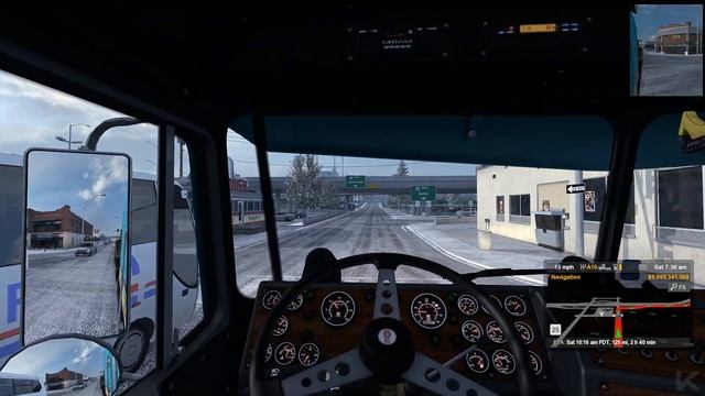 Let's drive a Kenworth K100-E from Colville to Grand Coulee | American Truck Simulator смотреть онлайн