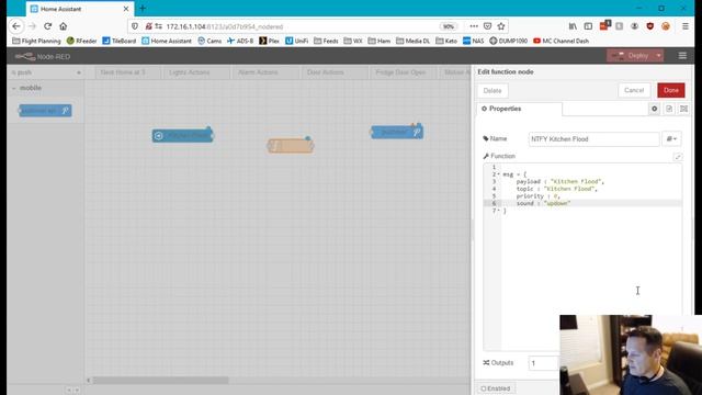 Water Leak Alerts with Home Assistant, Shelly Flood, and Node Red. смотреть онлайн