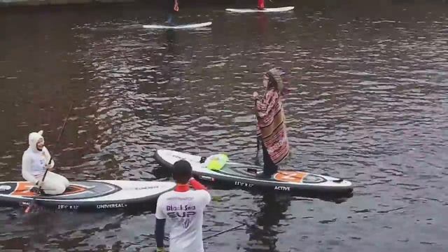 Фестиваль «Фонтанка-SUP» Закрытие сезона 2016 15 октября смотреть онлайн