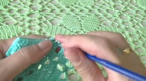 Квадратный мотив для скатерти