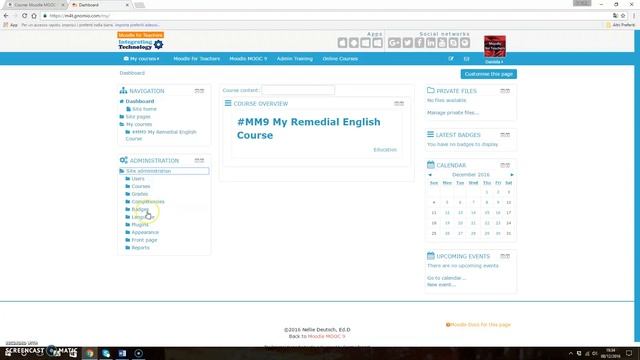 Frontpage on Moodle смотреть онлайн