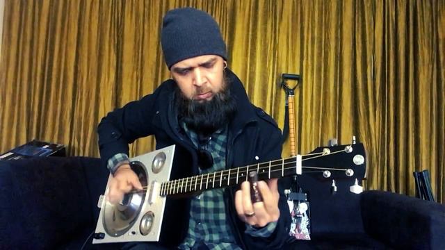 Don't worry be happy - Cigar Box Guitar Cover смотреть онлайн