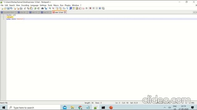 How To Make A Clock Using Notepad++ and CMD [HD] смотреть онлайн