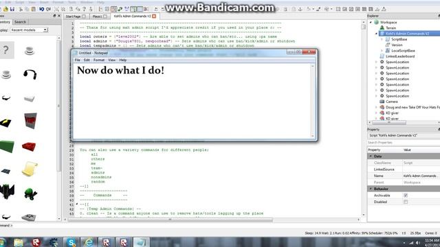 How To Edit Kohls Admin On Roblox! смотреть онлайн