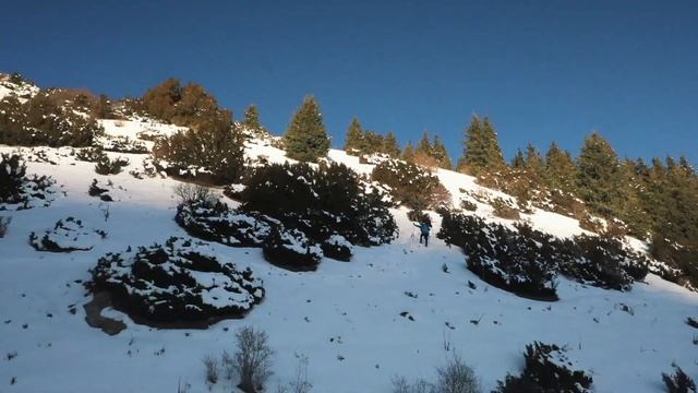 Зимний Юрточный лагерь Экотрека в Кок-Жайыке, Каракол Кыргызстан_2min RUS