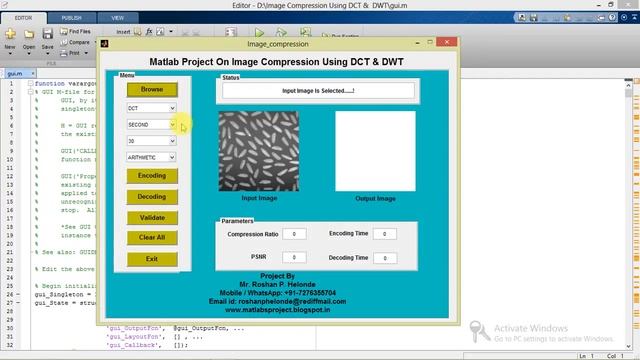 Image Compression Using DCT and DWT Matlab Project Source Code смотреть онлайн
