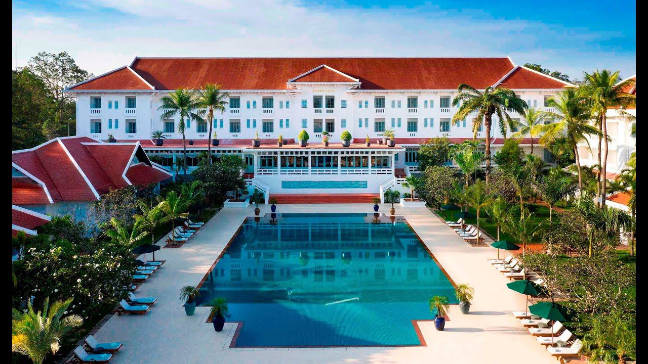 Grand Hotel D'Angkor Raffles - обзор отеля в городе Сием риеп, #Камбоджа смотреть онлайн