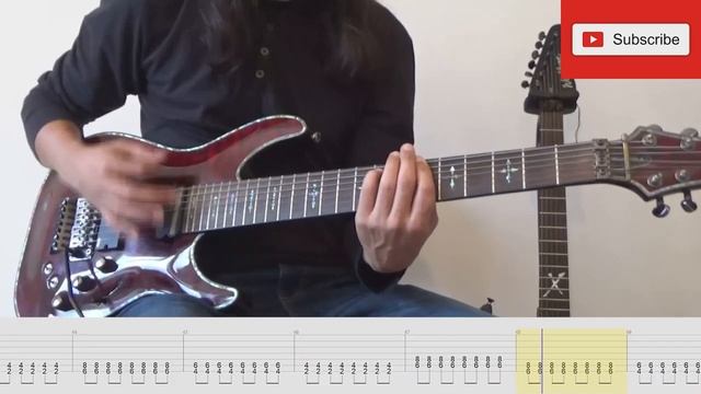 Within Temptation - The Purge (Табулатура) Guitar Tutorial - (7 струн, стандартный строй) смотреть онлайн