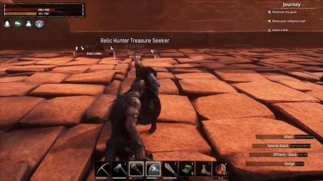 Conan Exiles - Taming a Relic Hunter Treasure Seeker Thrall смотреть онлайн