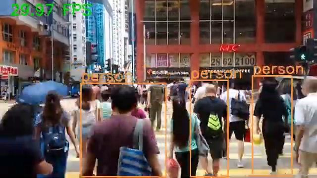 OpenCV DNN Object Detection смотреть онлайн