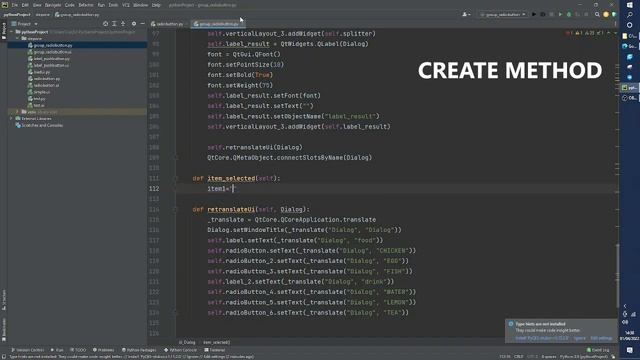 Grouping RadioButton with Qt Designer - PyQt5 tutorial #5 смотреть онлайн