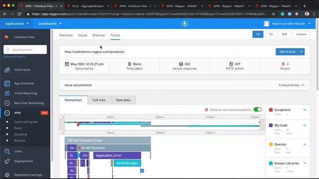 Raygun’s APM Support for NET Core and Multi Threaded Tracing смотреть онлайн