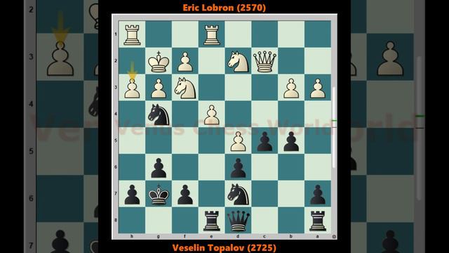 Topalov defeates Lobron!!! | Queen's Indian | 1997-Germany смотреть онлайн