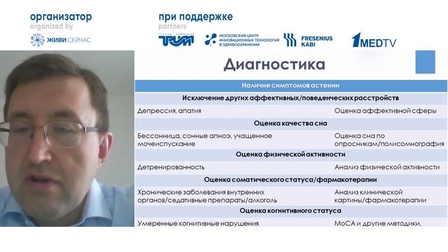 Нейропсихологические аспекты БАС: астения и апатия